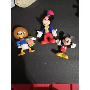 Lot‎ Of 3 Disney Epcot Figures From Late 80s To 90s Mc Donald's Toys